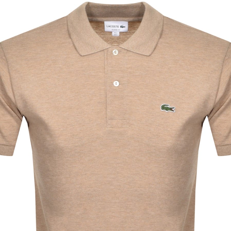 Alternative Image for ProductLacoste Short Sleeved Polo T Shirt Beige2